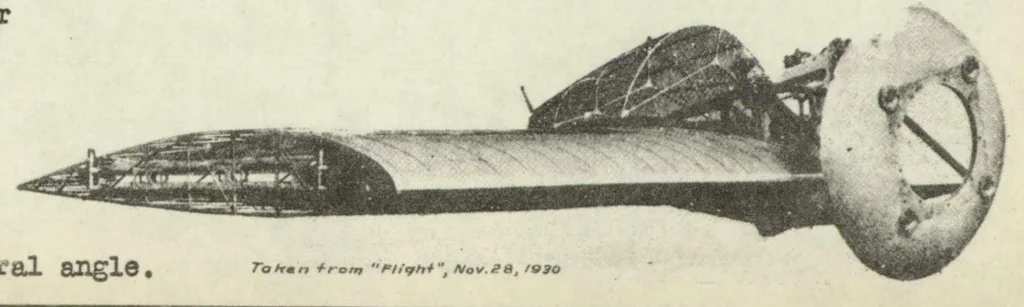An illustration from The Handley Page type 42 commercial airplane (British) : a metal sesquiplane, 1930, leaf 11