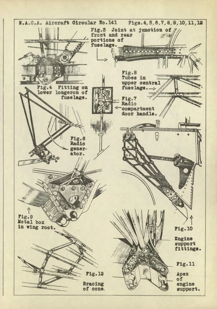 An illustration from The C.A.M.S. 60 seaplane (French) : a twin-engine bombing and torpedo monoplane, 1931, leaf 12