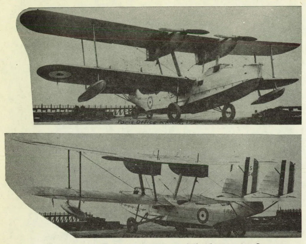 An illustration from The Vickers-Supermarine "Scapa" (British) : a military flying boat, 1936, leaf 8