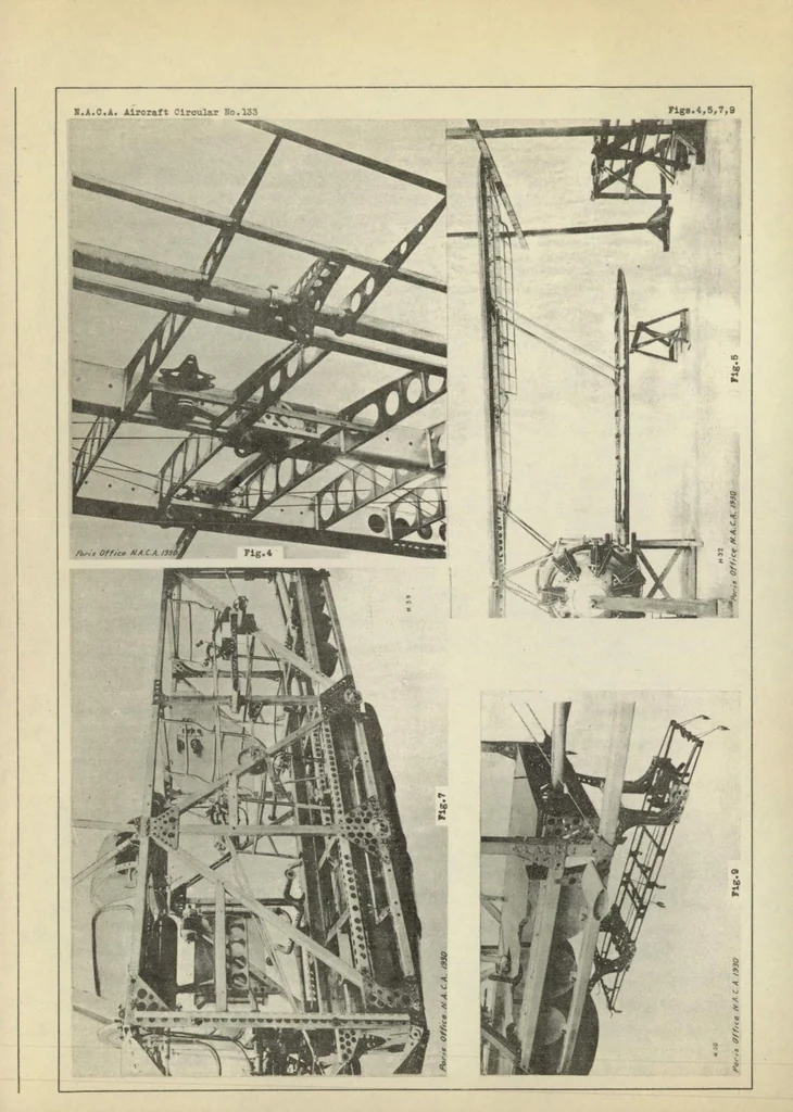 An illustration from The Hanriot H 431 military airplane (French) : a general purpose biplane, 1931, leaf 15