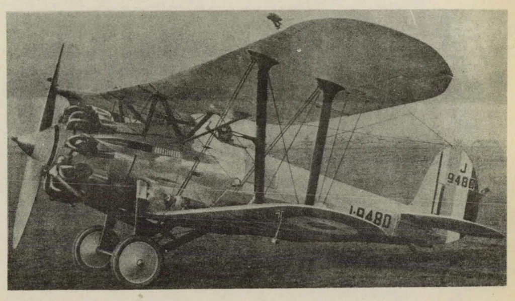 An illustration from The Bristol "Bulldog" (British): A Single-Seat All-Steel Fighter, 1929, leaf 17