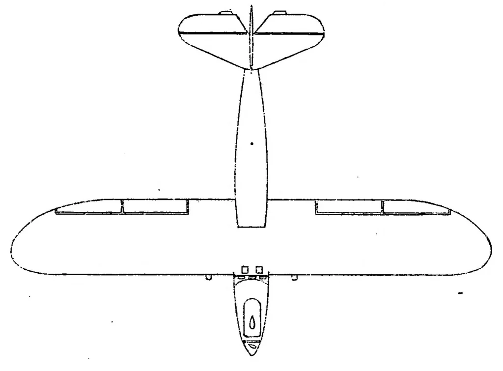 An illustration from The "Latecoere 28" commercial airplane (French) : a ten passenger high-wing monoplane, 1930, leaf 11