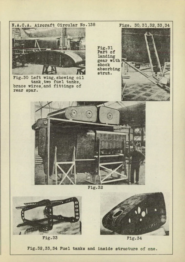 An illustration from The Bleriot 110 airplane (French) : a long-distance high-wing monoplane, 1931, leaf 15