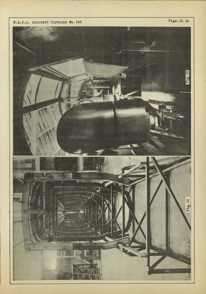 An illustration from The Dewoitine D 33 commercial airplane (French) : a low-wing cantilever monoplane, 1931, leaf 15