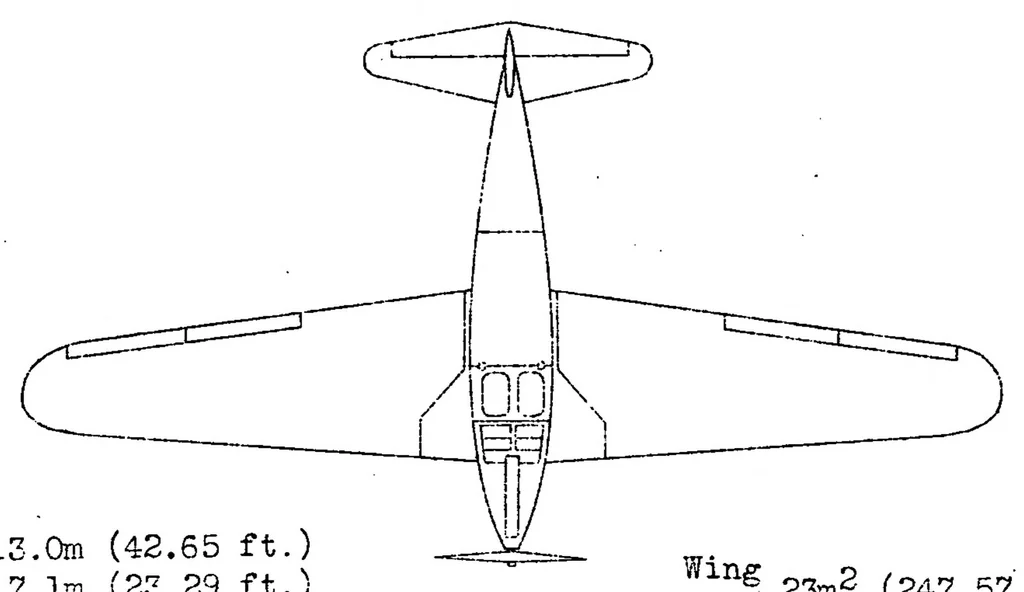 An illustration from The Guilleman J.G. 10 (French) : a two-place touring low-wing monoplane, 1931, leaf 5