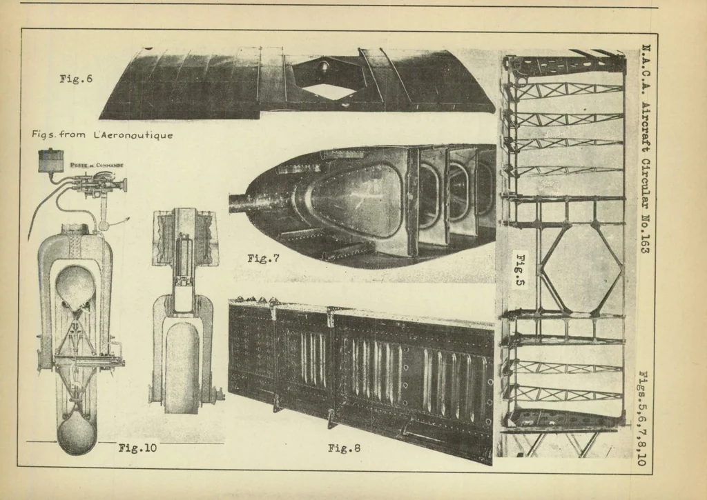 An illustration from The Breguet 410 and 411 Military Airplanes (French): Multiplace Sesquiplane Fighters, 1932, leaf 12