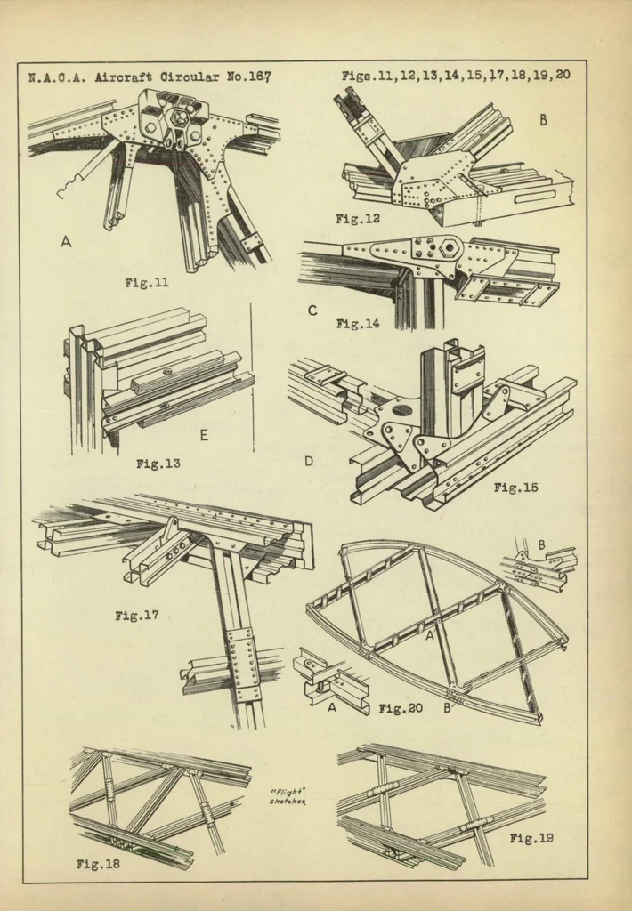 An illustration from Armstrong-Whitworth A.W. XV "Atlanta" airplane (British) : a commercial multiplace cantilever monoplane, 1932, leaf 18
