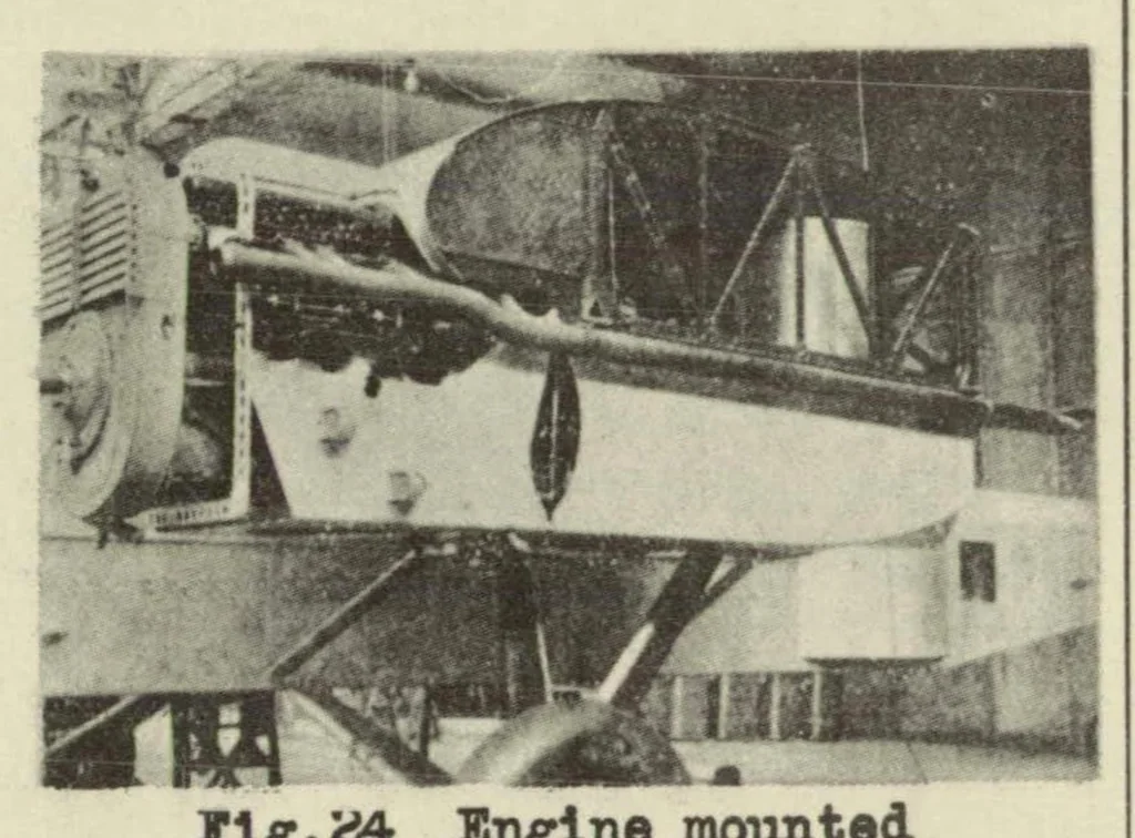 An illustration from The Bleriot 137 military airplane (French) : a twin-engine multiplace monoplane, 1932, leaf 10