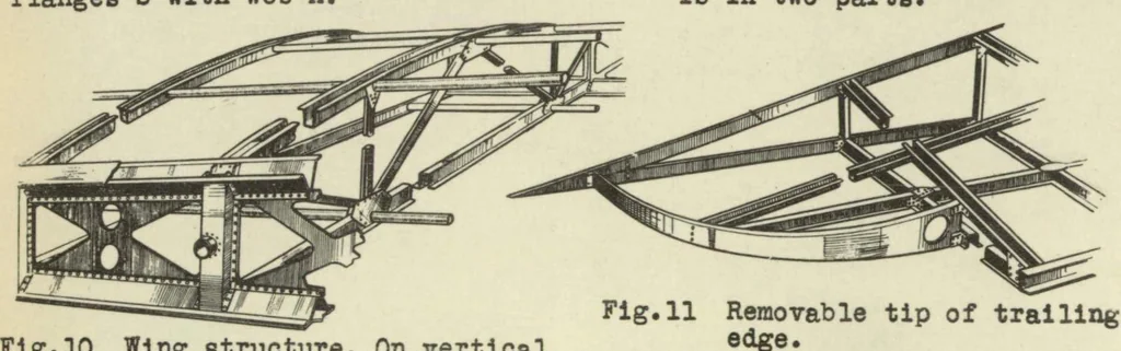 An illustration from The Bleriot 137 military airplane (French) : a twin-engine multiplace monoplane, 1932, leaf 8
