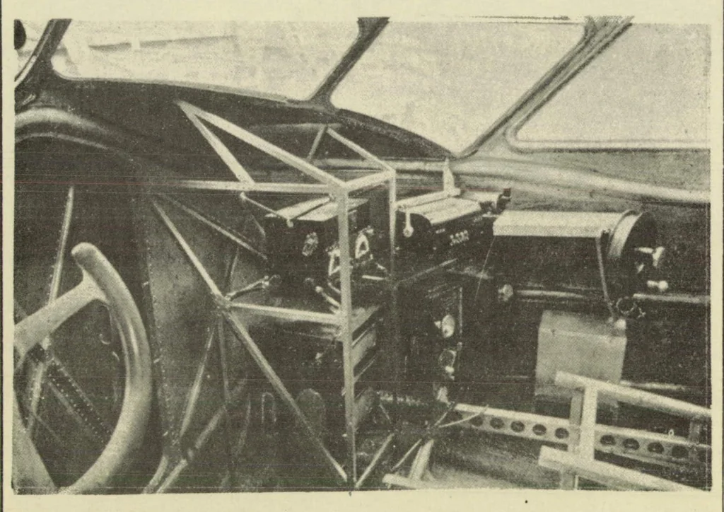 An illustration from The Latecoere 501 commercial seaplane (French) : a three-engine metal sesquiplane, 1932, leaf 10