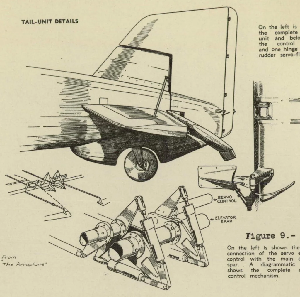 An illustration from The Boulton and Paul P.64 mail-carrier : a two-engine all-metal biplane, 1932, leaf 15