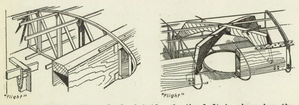 An illustration from The British Klemm "Eagle" commercial airplane : a low-wing cantilever monoplane, 1934, leaf 9