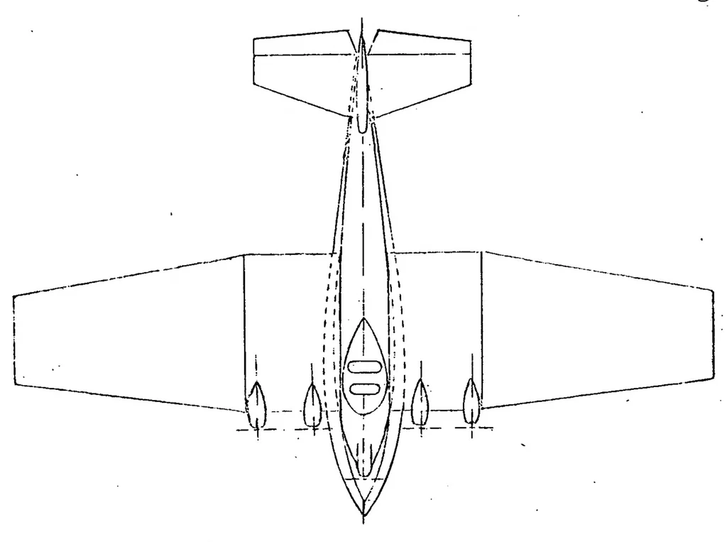 An illustration from Richard-Penhoet commercial seaplane, 1927, leaf 22