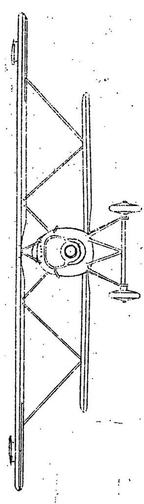 An illustration from Fiat C.R. 20 pursuit airplane, 1927, leaf 7