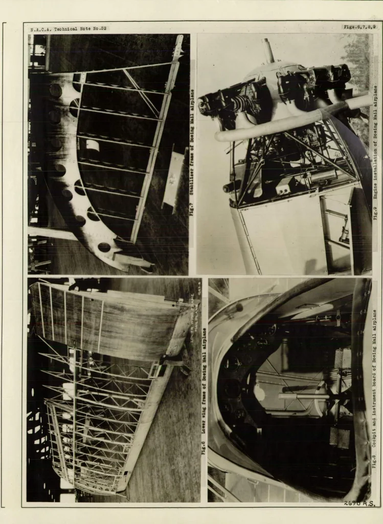 An illustration from The Boeing mail airplane, 1927, leaf 7