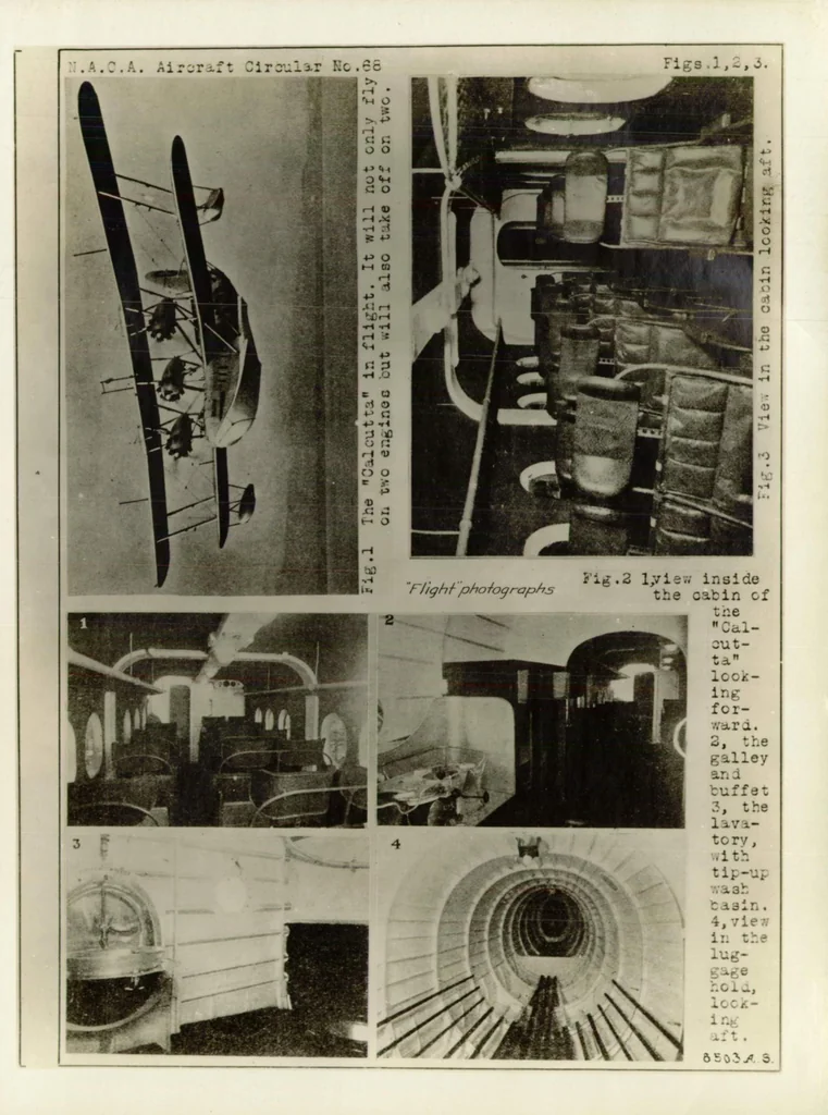 An illustration from The Short "Calcutta" : first British all-metal commercial seaplane, 1928, leaf 11