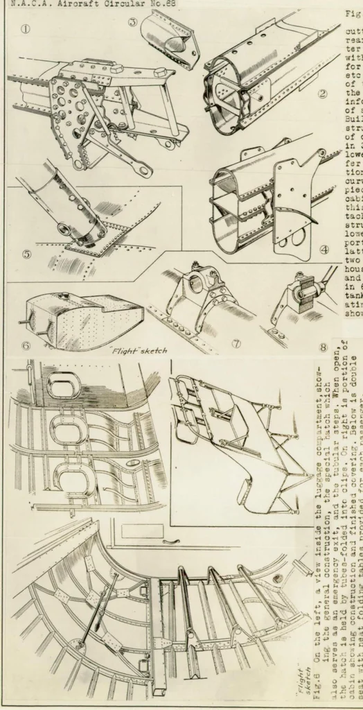 An illustration from The Short "Calcutta" : first British all-metal commercial seaplane, 1928, leaf 12