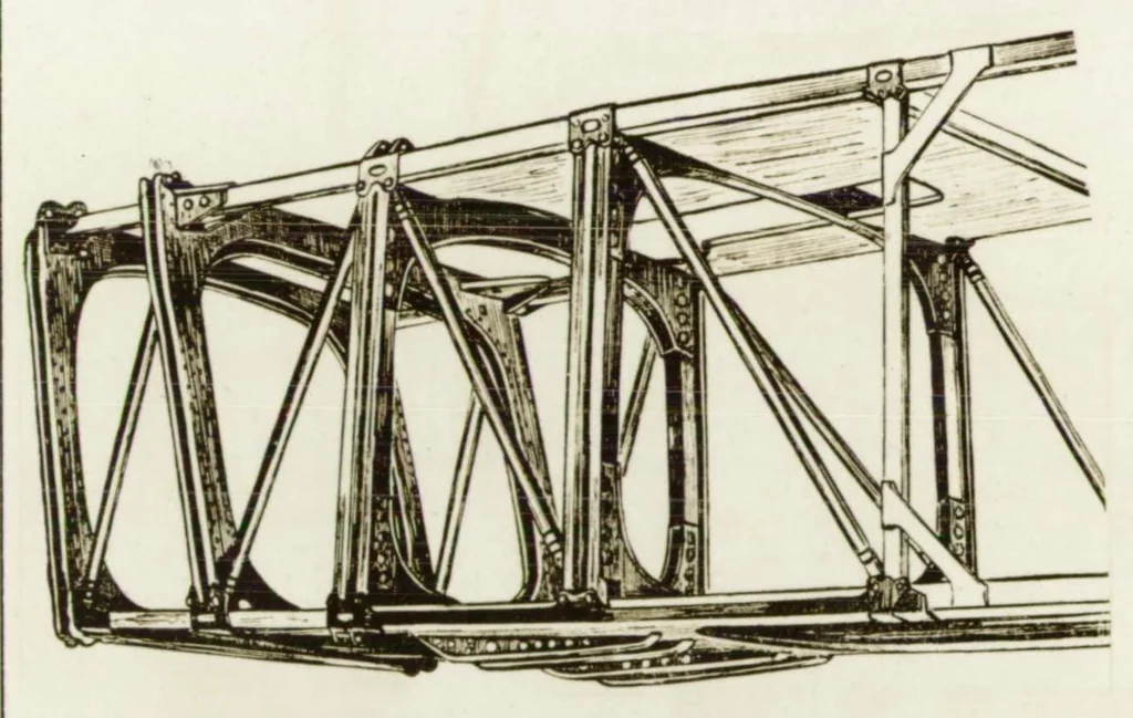 An illustration from Morane-Saulnier 121 single-seat pursuit airplane (French), 1928, leaf 7