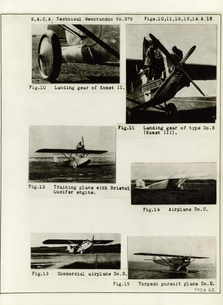 An illustration from Recent developments in the construction and operation of all-metal airplanes, 1926, leaf 26