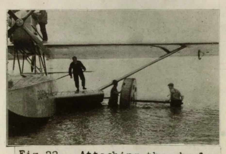 An illustration from Recent developments in the construction and operation of all-metal airplanes, 1926, leaf 27
