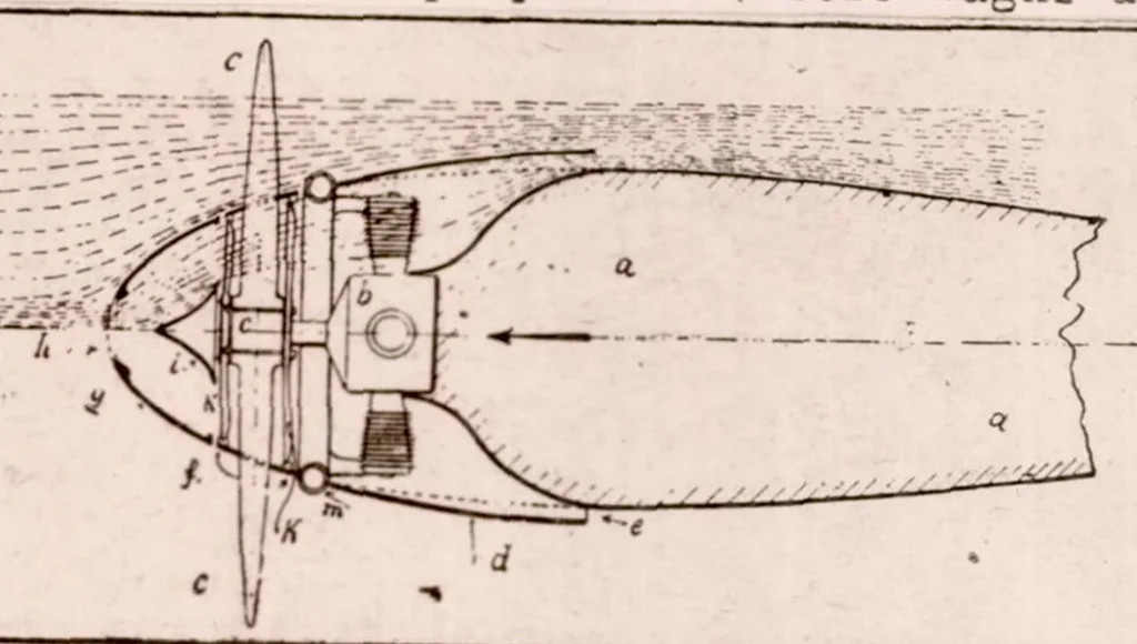 An illustration from Cooling of Air-cooled Engines by Forced Circulation of Air, 1926, leaf 4