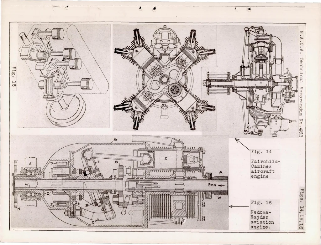 An illustration from Comments on Crankless Engine Types, 1928, leaf 16
