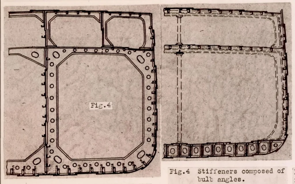An illustration from Stressed Coverings in Naval and Aeronautic Construction, 1928, leaf 53