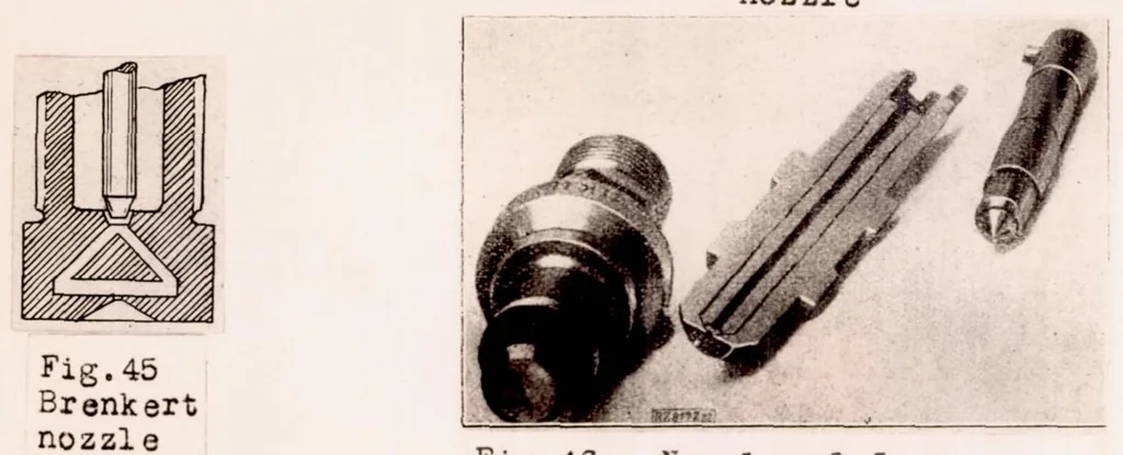 An illustration from High-Speed Oil Engines for Vehicles. Part III, 1927, leaf 35