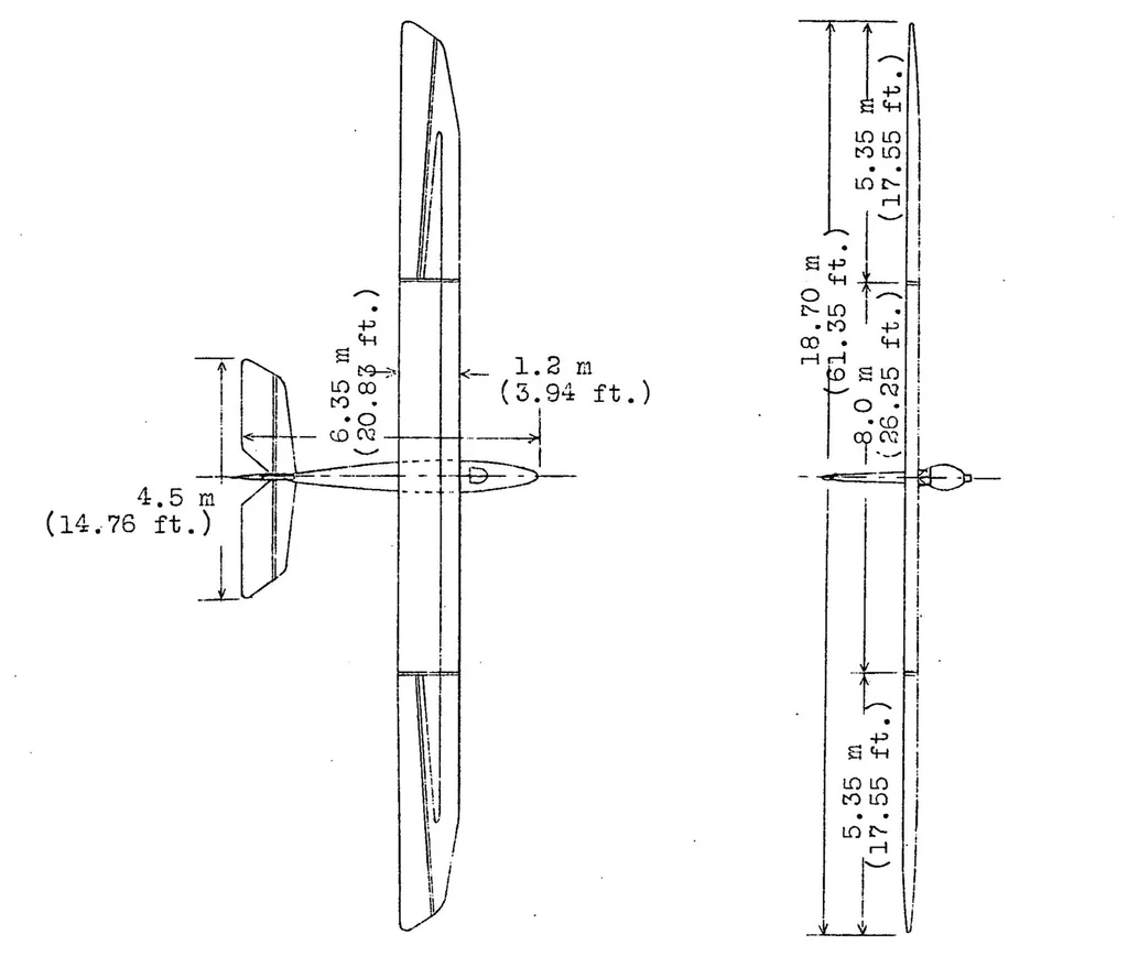 An illustration from Some German gliders of 1920-1923, 1927, leaf 24