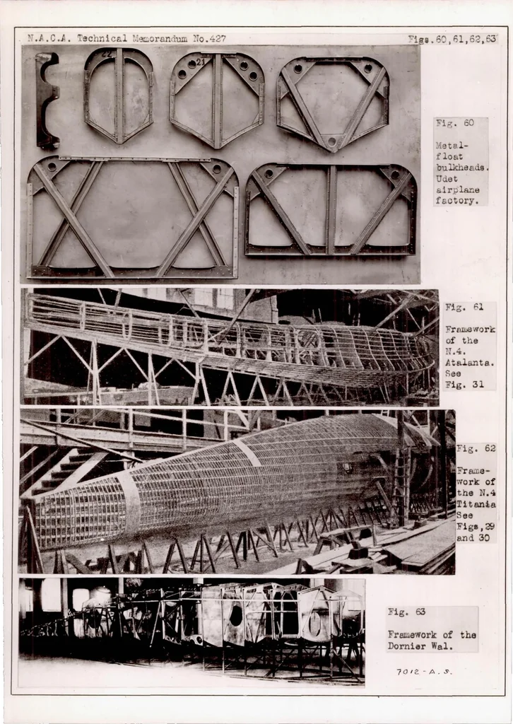 An illustration from Seaplanes Floats and Hulls. Part II, 1927, leaf 41