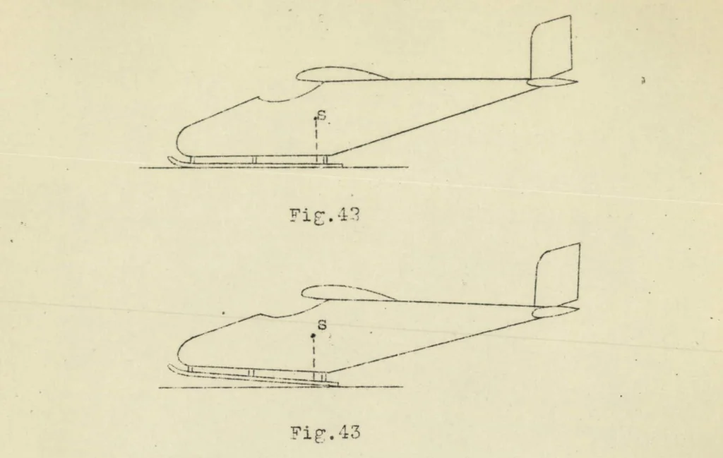 An illustration from Structural details of German gliders, 1927, leaf 44