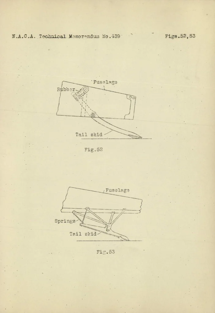 An illustration from Structural details of German gliders, 1927, leaf 47