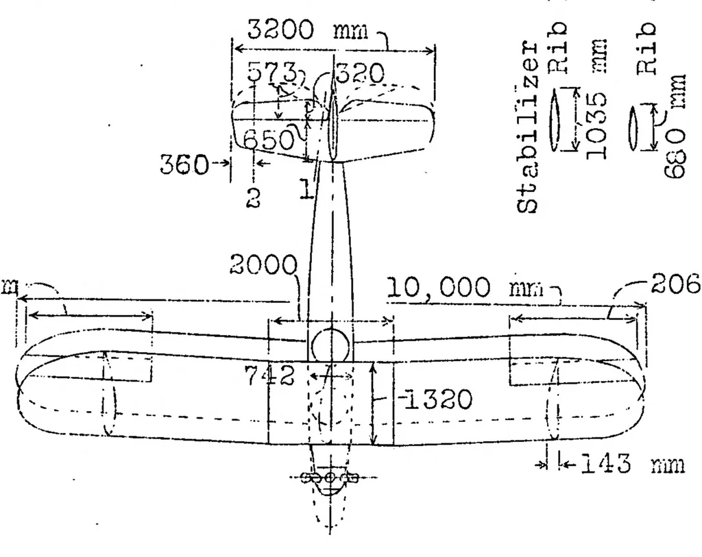 An illustration from Analysis of flight and wind-tunnel tests on Udet airplanes with reference to spinning characteristics, 1929, leaf 24