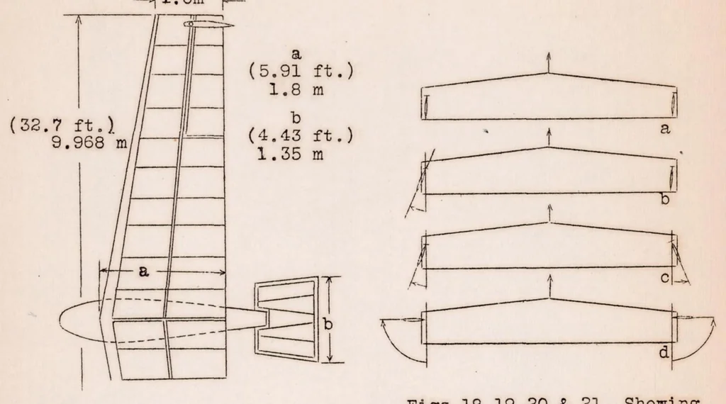 An illustration from Technical Progress Shown in the 1927 Rhon Soaring-Flight Contest, 1928, leaf 17