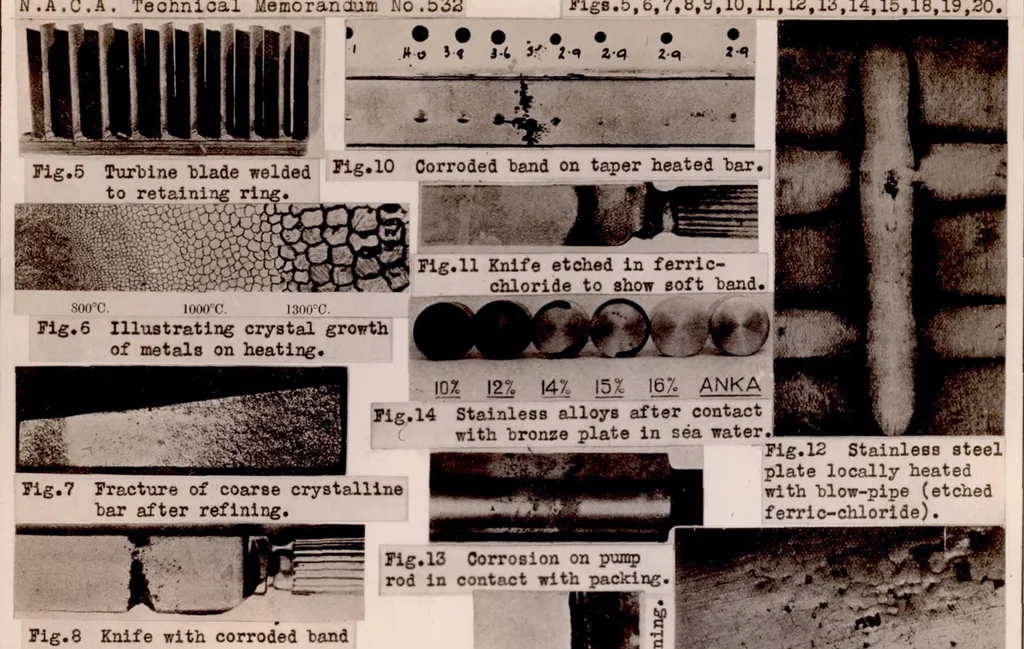 An illustration from Welding of Stainless Materials, 1929, leaf 40