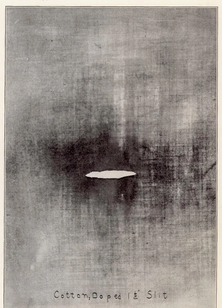 An illustration from Relative Worth of Improvements of Fabrics, 1917, leaf 9