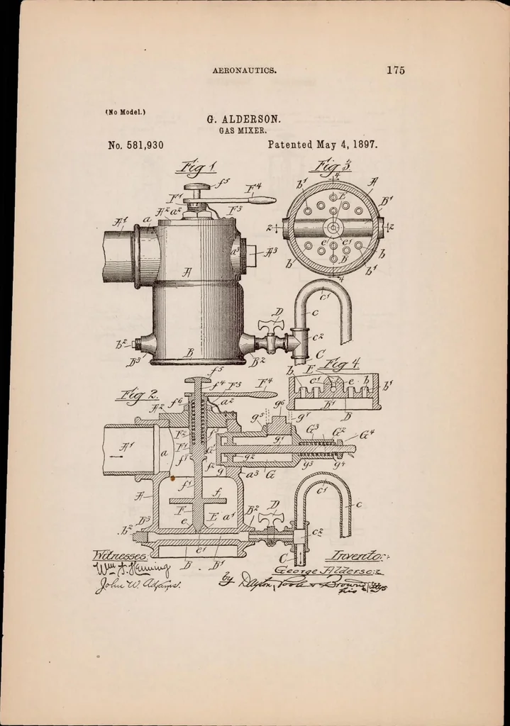 An illustration from Carburetor Design - a Preliminary Study of the State of the Art, 1917, leaf 123