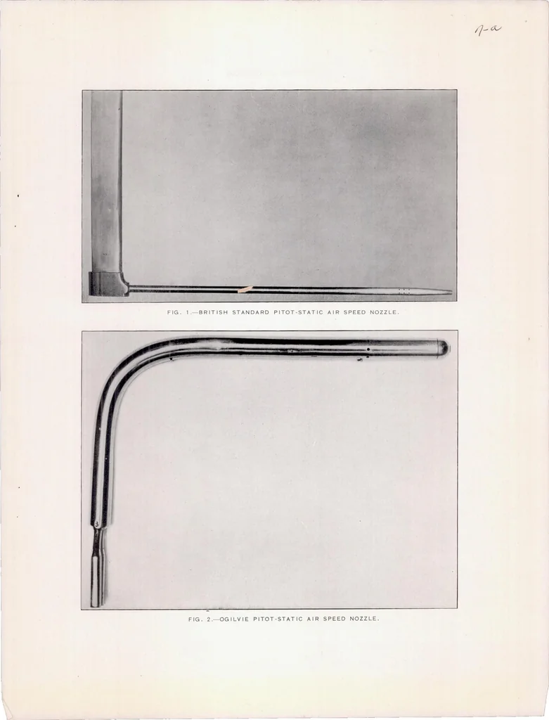 An illustration from Development of Air Speed Nozzles, 1920, leaf 10