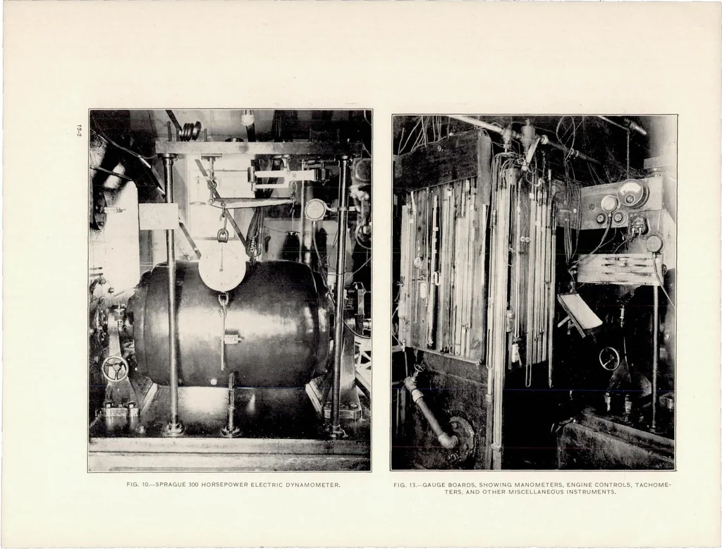 An illustration from The Altitude Laboratory for the Test of Aircraft Engines, 1920, leaf 15