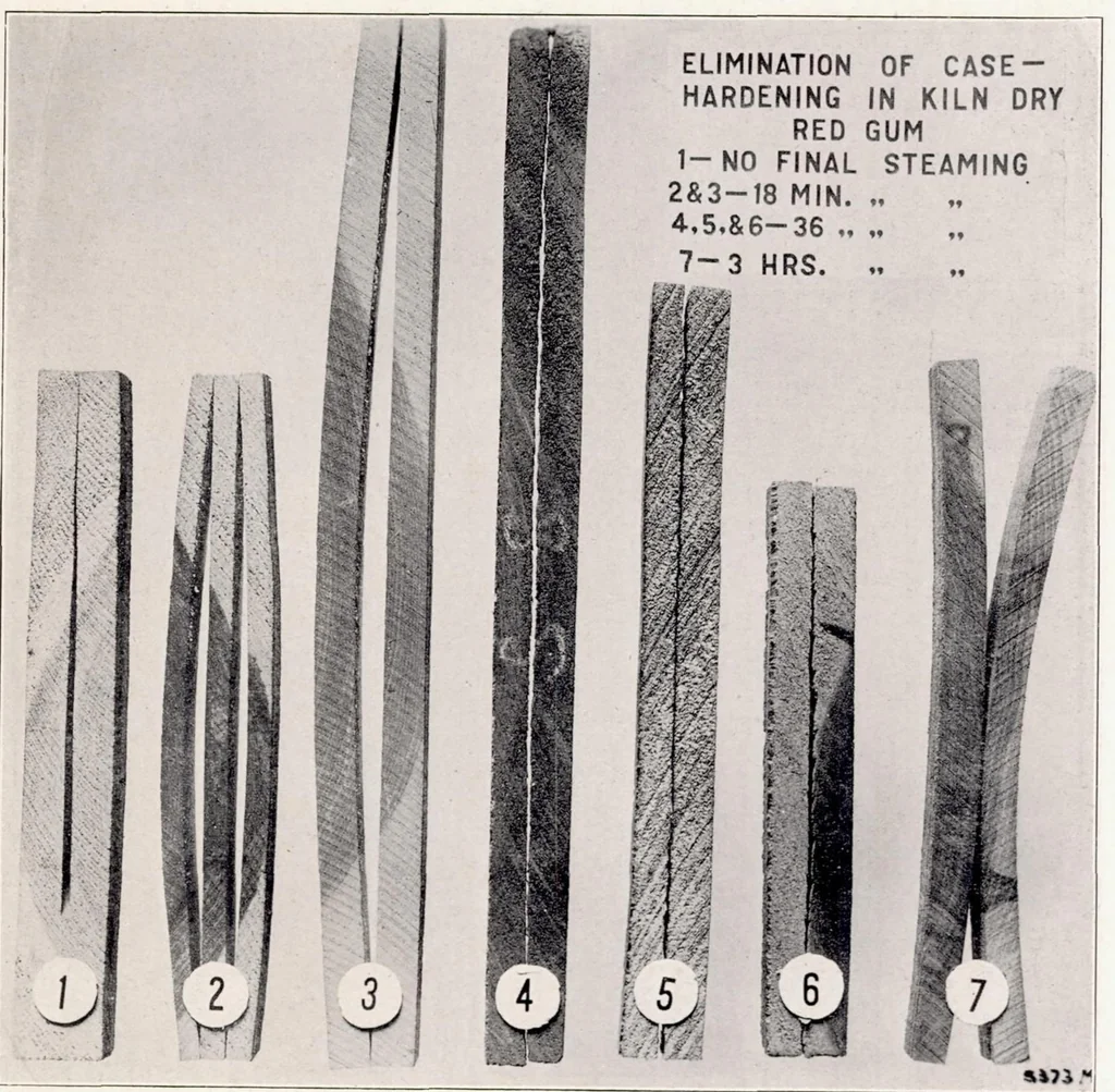 An illustration from The Kiln Drying of Wood for Airplanes, 1919, leaf 33