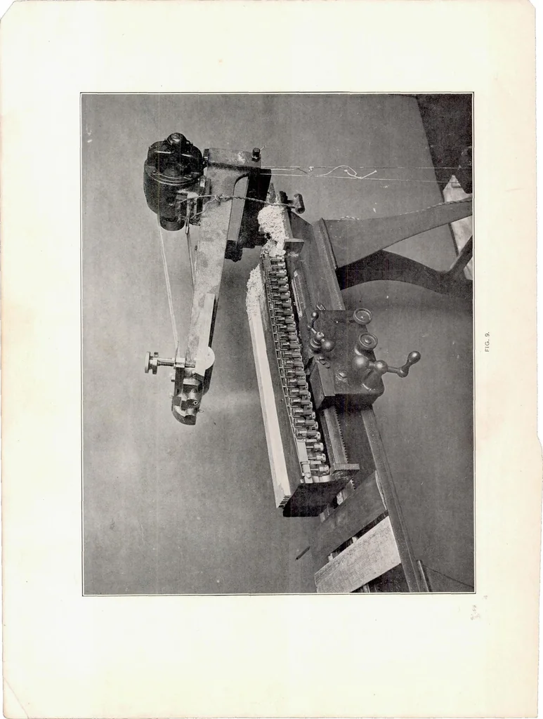 An illustration from Construction of Models for Tests in Wind Tunnels, 1920, leaf 8