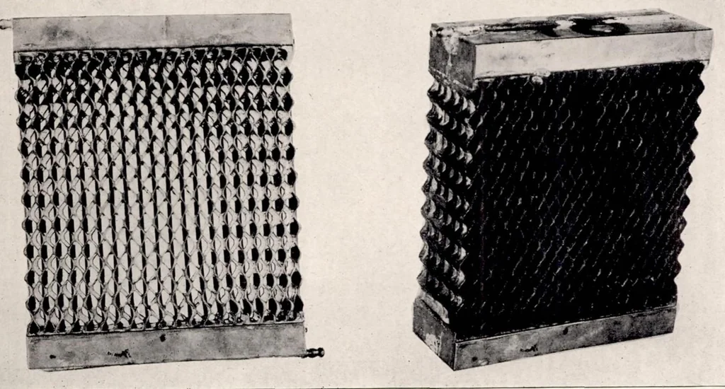 An illustration from Pressure Drop in Radiator Air Tubes, 1921, leaf 11