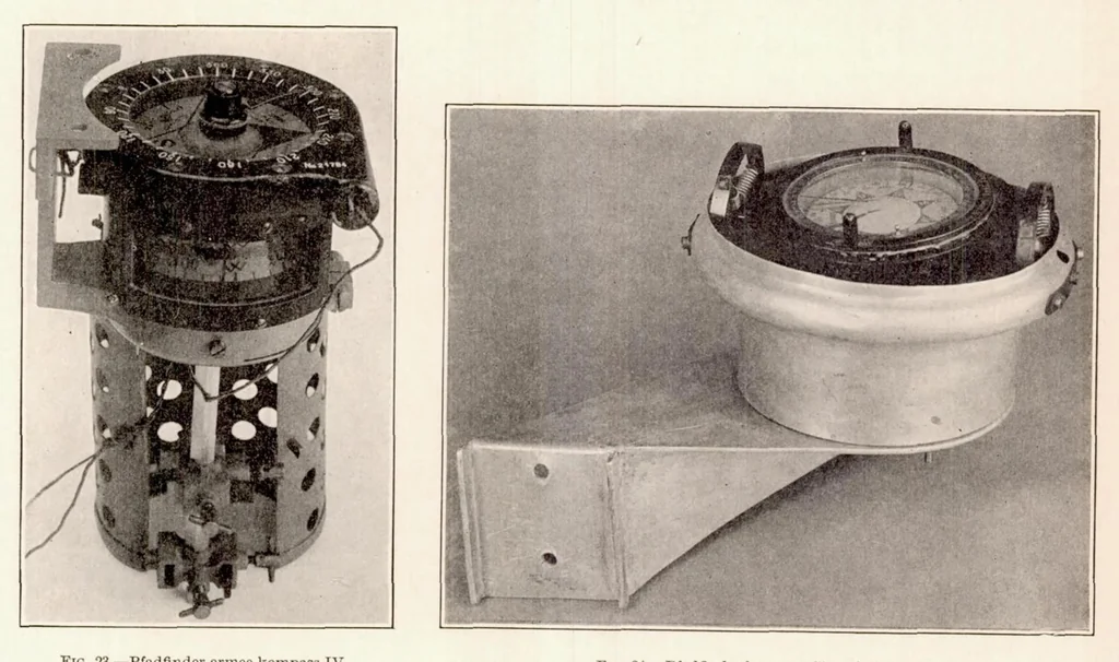 An illustration from Aeronautic Instruments. Section IV : Direction Instruments, 1923, leaf 42