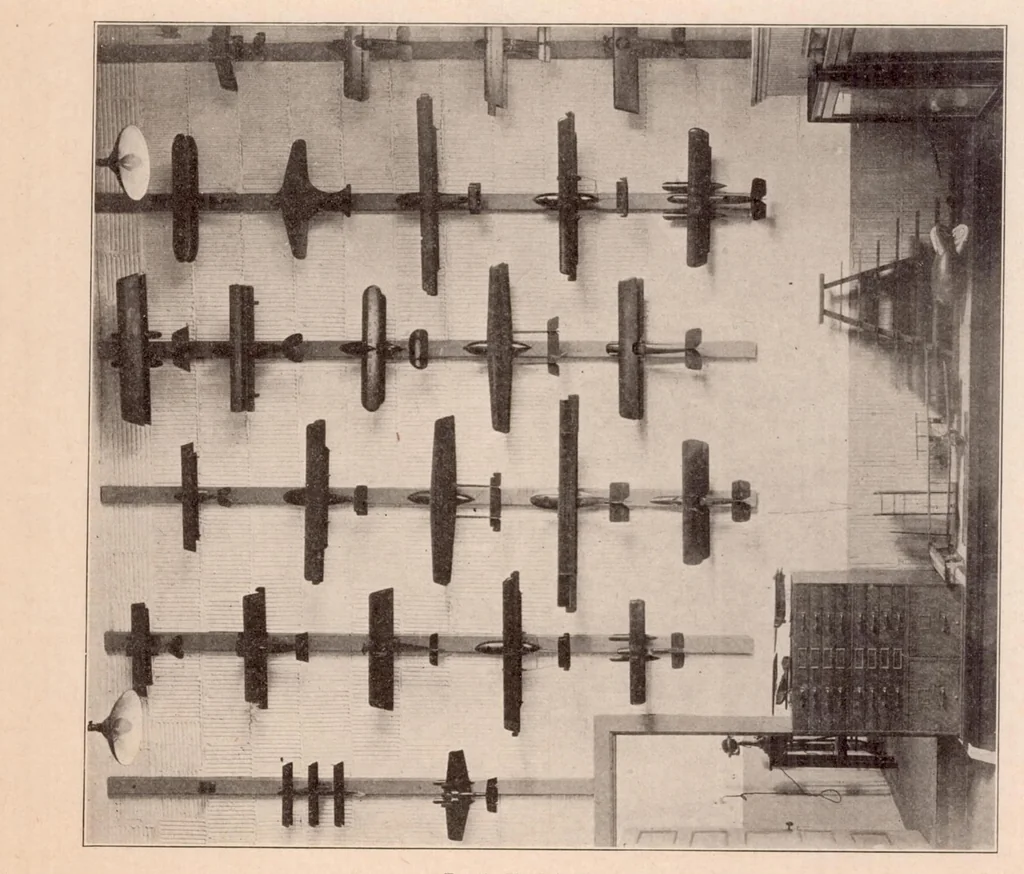An illustration from The Aerodynamic Plane Table, 1924, leaf 12