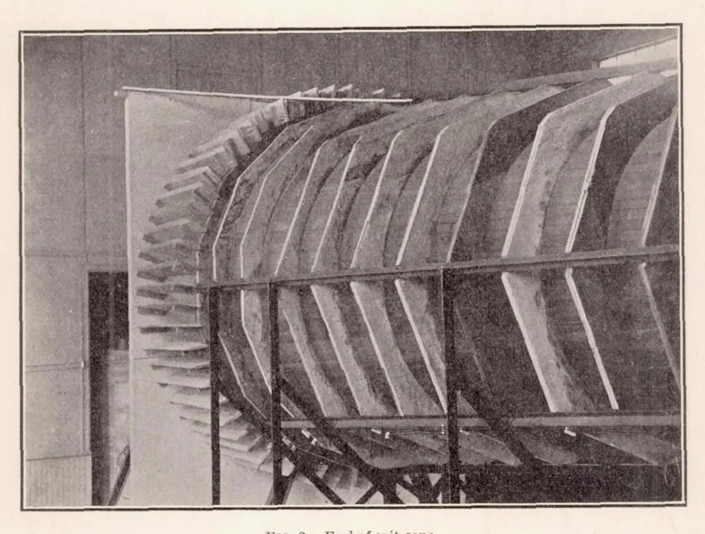 An illustration from Standardization Tests of NACA No. 1 Wind Tunnel, 1925, leaf 6