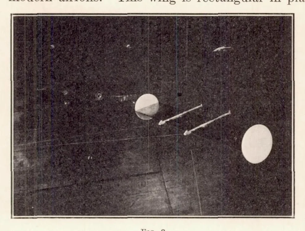 An illustration from The Effects of Shielding the Tips of Airfoils, 1925, leaf 6