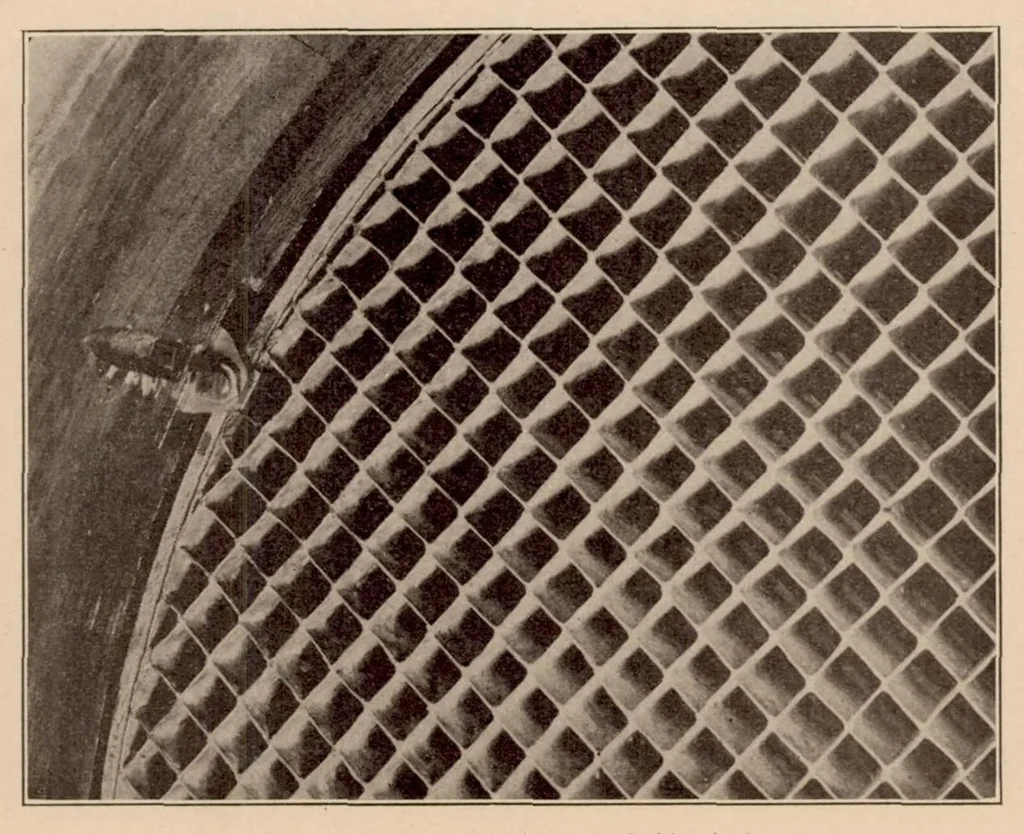 An illustration from The Variable Density Wind Tunnel of the National Advisory Committee for Aeronautics, 1926, leaf 12