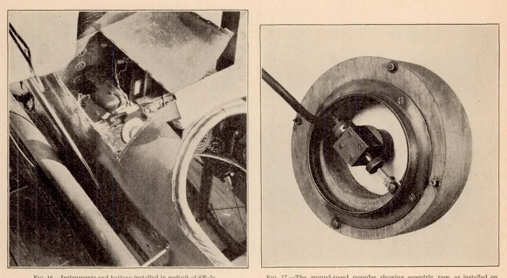 An illustration from A Comparison of the Take-off and Landing Characteristics of a Number of Service Airplane, 1927, leaf 13