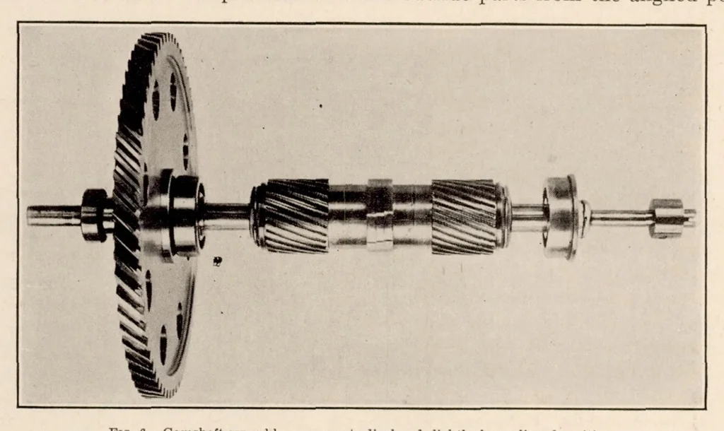 An illustration from Description of the NACA Universal Test Engine and Some Test Results, 1927, leaf 9