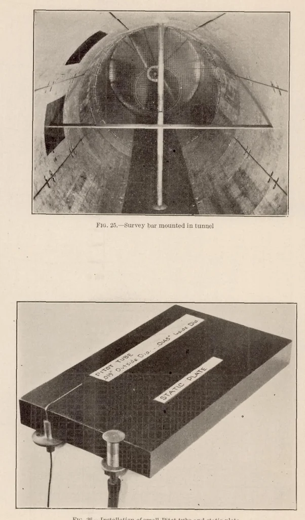 An illustration from The Effect of the Walls in Closed Type Wind Tunnels, 1928, leaf 14